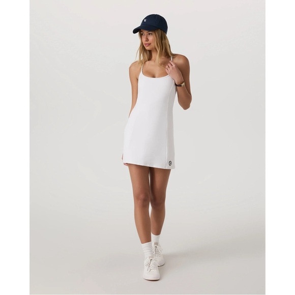 NWT VUORI White One Shot Tennis Dress - Picture 2 of 10